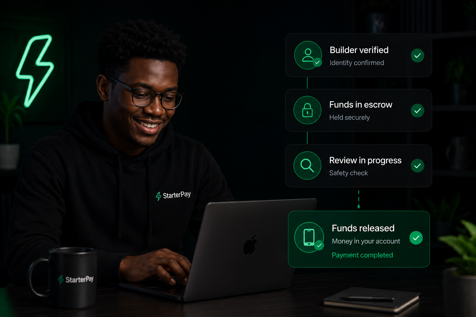 StarterPay Escrow Trust and Security Architecture