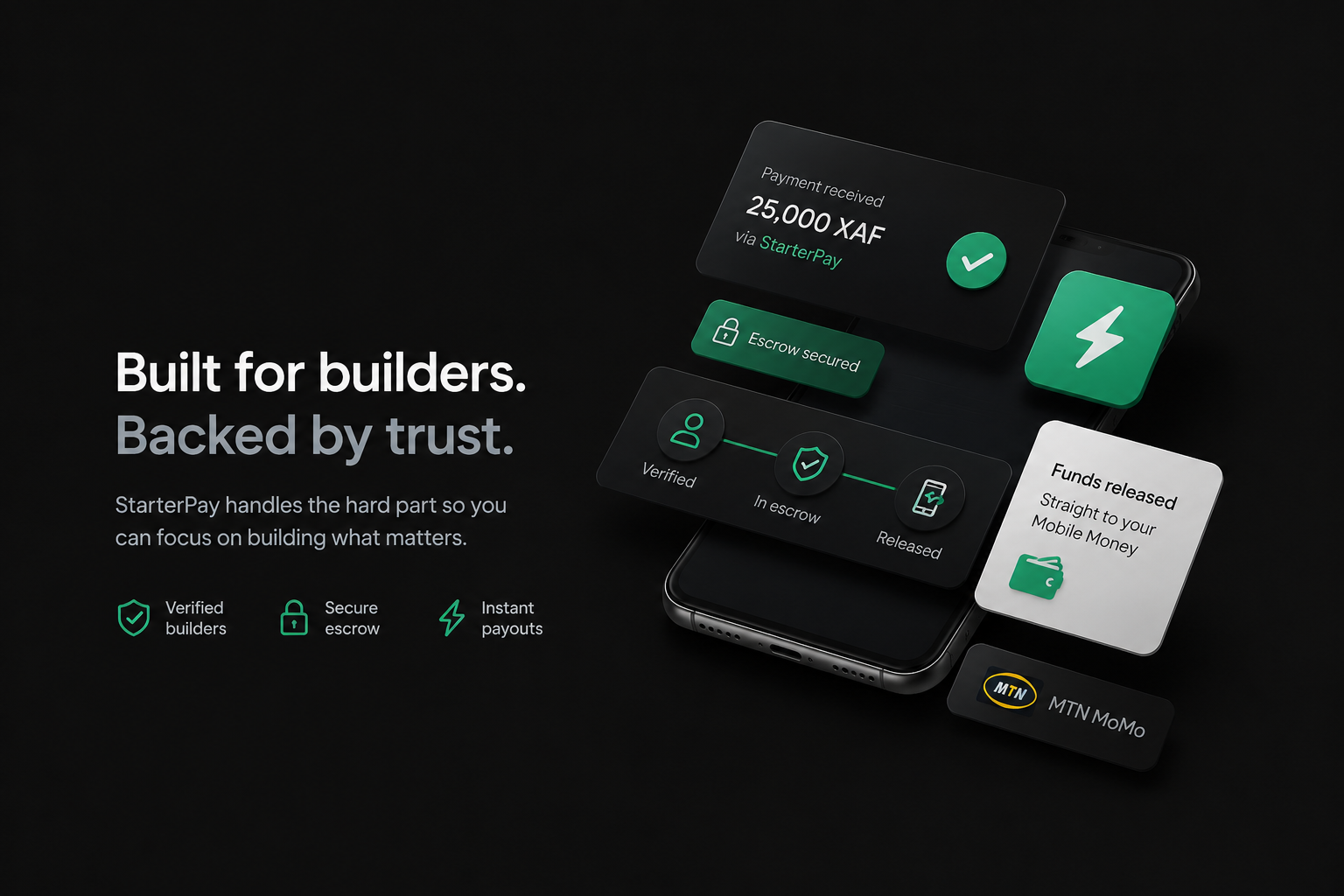 StarterPay Student Builder and Payment Flow